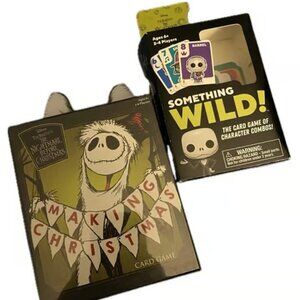 Set of 2 Games The Nightmare Before Christmas Games Set one New sealed